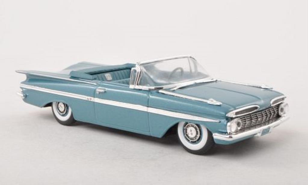 Chevrolet Impala 1/43 Vitesse Cabriolet blauw 1959 modelauto