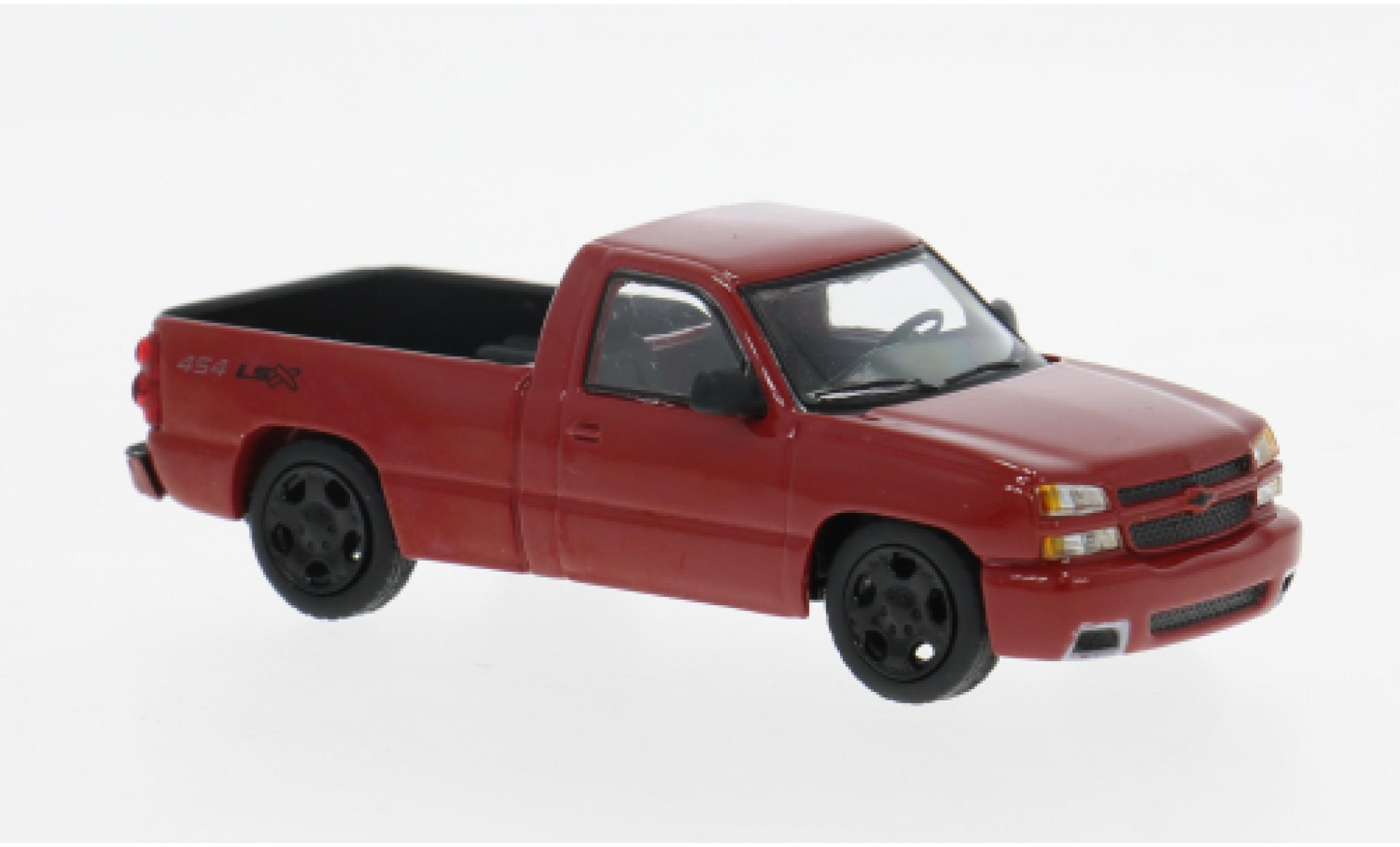 Chevrolet Silverado 1/64 Para64 Single Cab rood 2006 1:64 modelauto