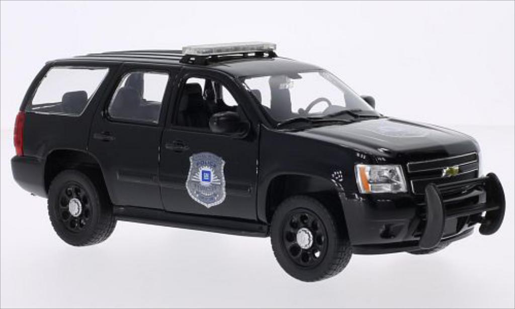 Chevrolet Tahoe 1/24 Welly General Motors Politie Vehicles 2008 modelauto