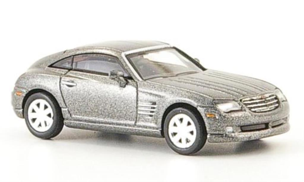 Chrysler Crossfire 1/87 Ricko Coupe grijs 2006 modelauto