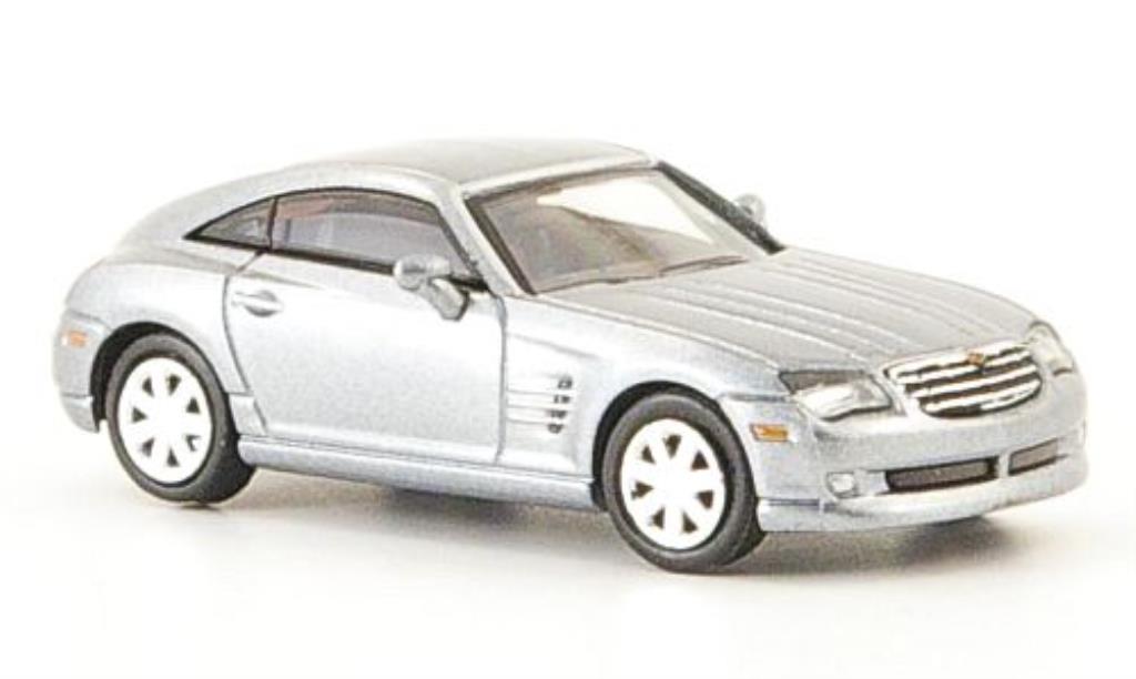 Chrysler Crossfire 1/87 Ricko Coupe grijs modelauto
