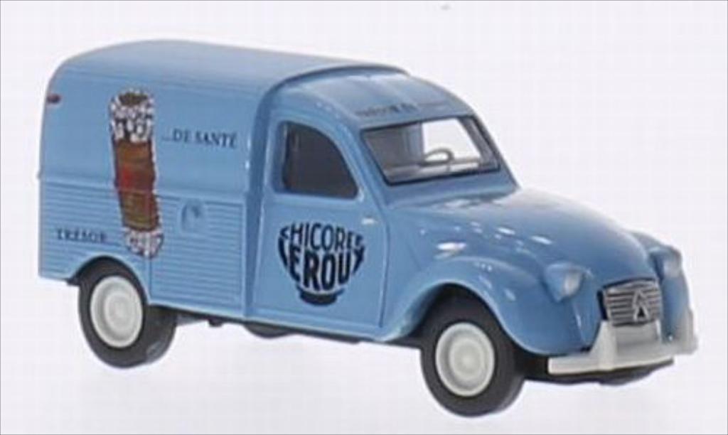 Citroen 2CV 1/87 Brekina AZU Chicoree (F) modelauto