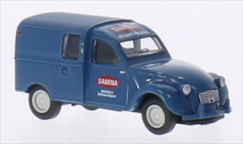 Citroen 2CV 1/87 Brekina AZU Sabena (B) modelauto