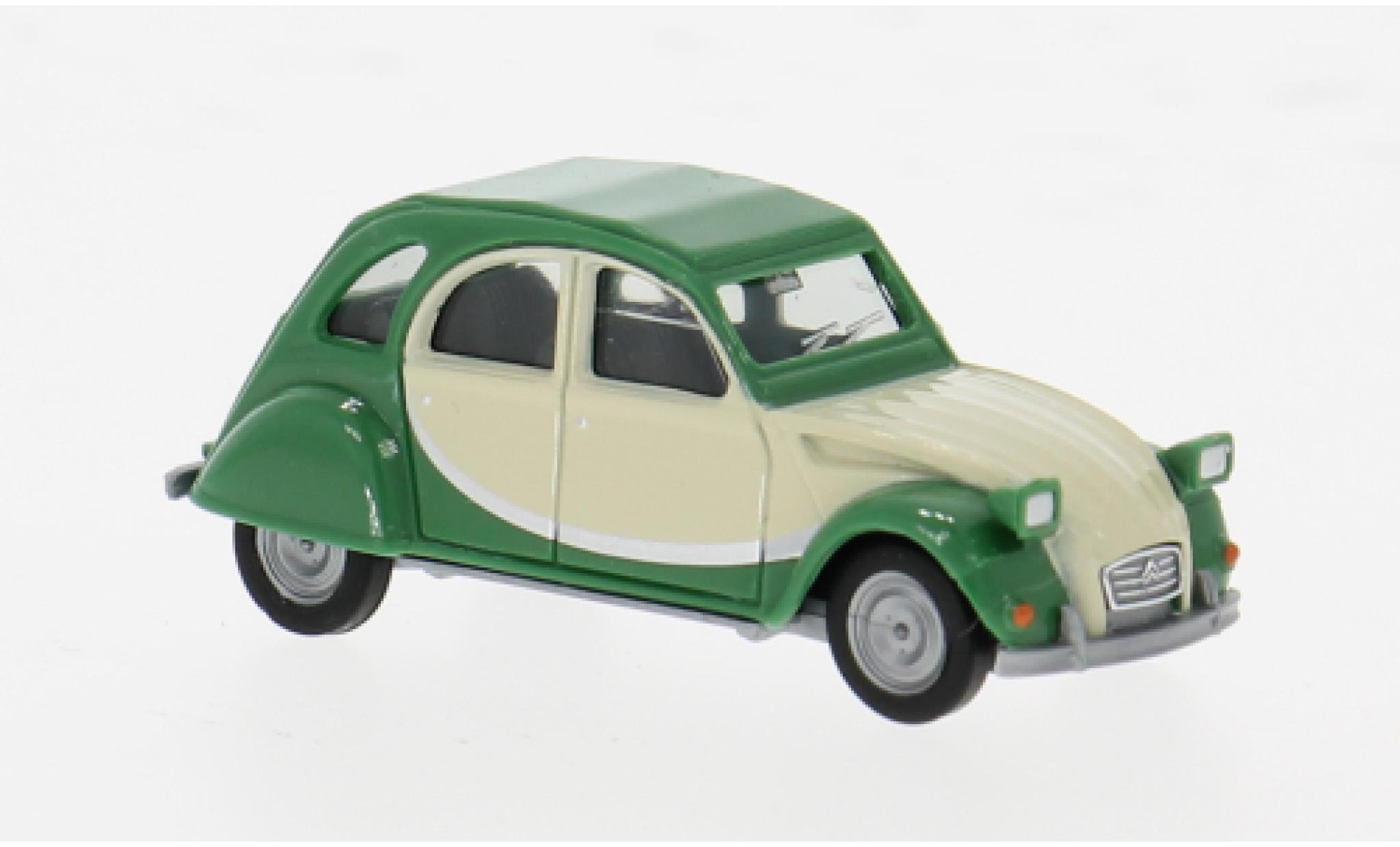 Citroen 2CV 1/87 Herpa Charleston groen 1:87 modelauto