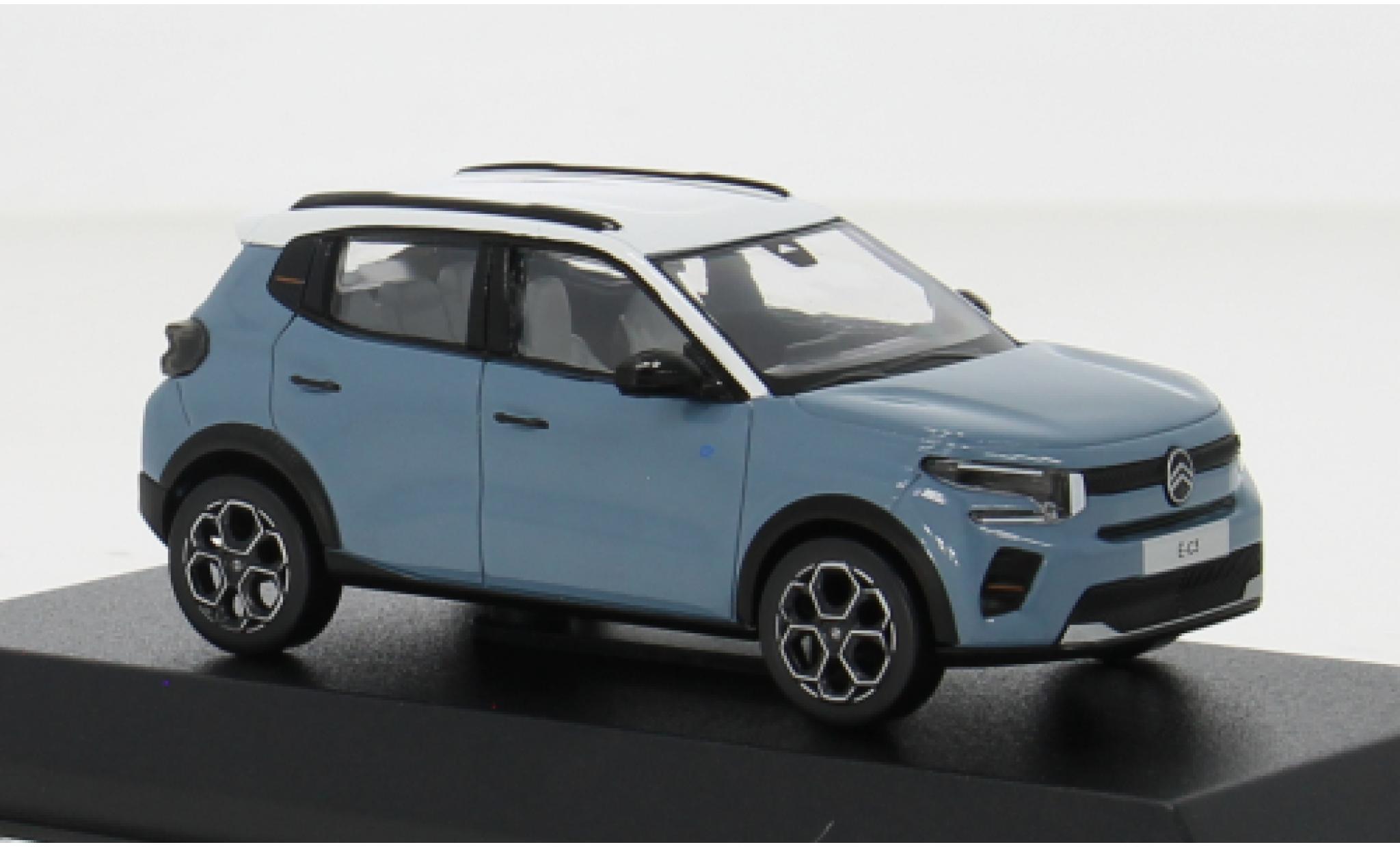 Citroen C3 1/43 Norev blauw 1:43 modelauto