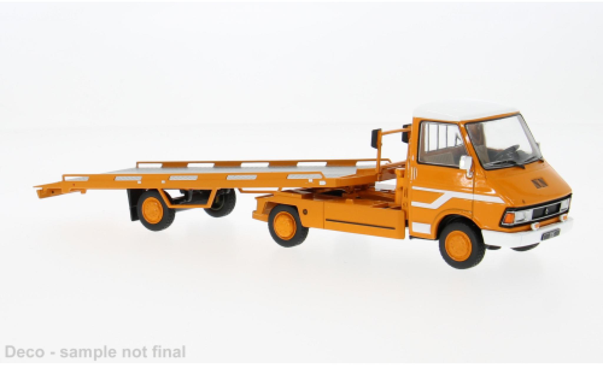 Citroen C3 1/43 IXO 5 D oranje/wit 1980 1:43 modelauto