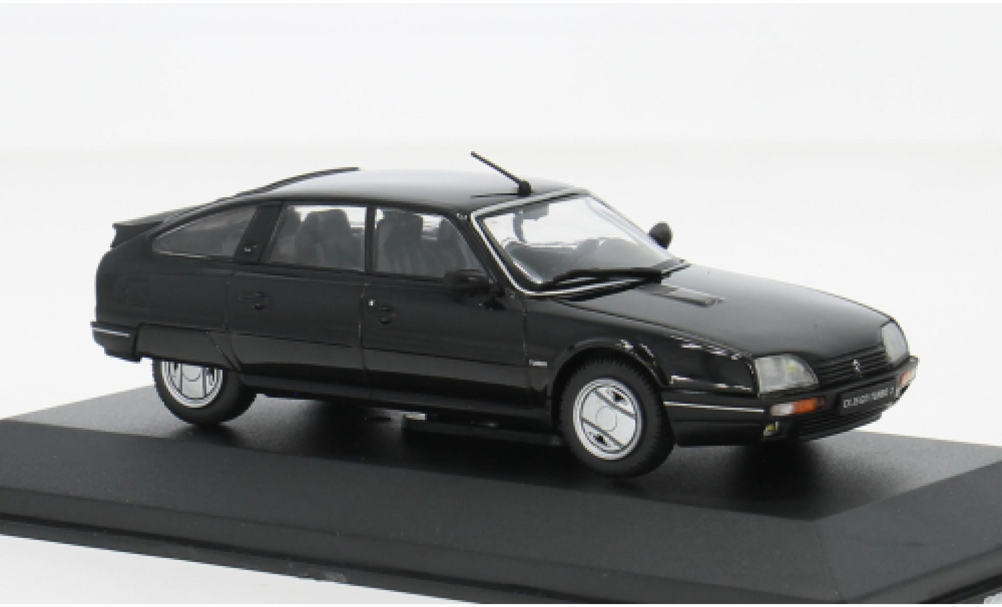 Citroen CX 1/43 Solido GTI Turbo II zwart 1:43 modelauto