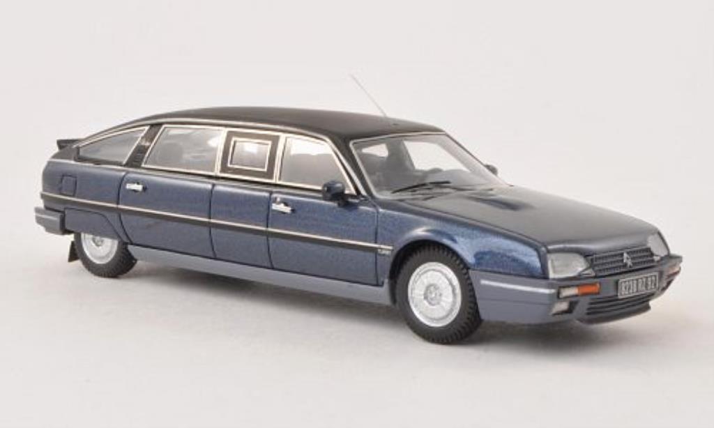 Citroen CX 1/43 Matrix Tissier Sedan DDR blauw/matt-zwart 1986 modelauto