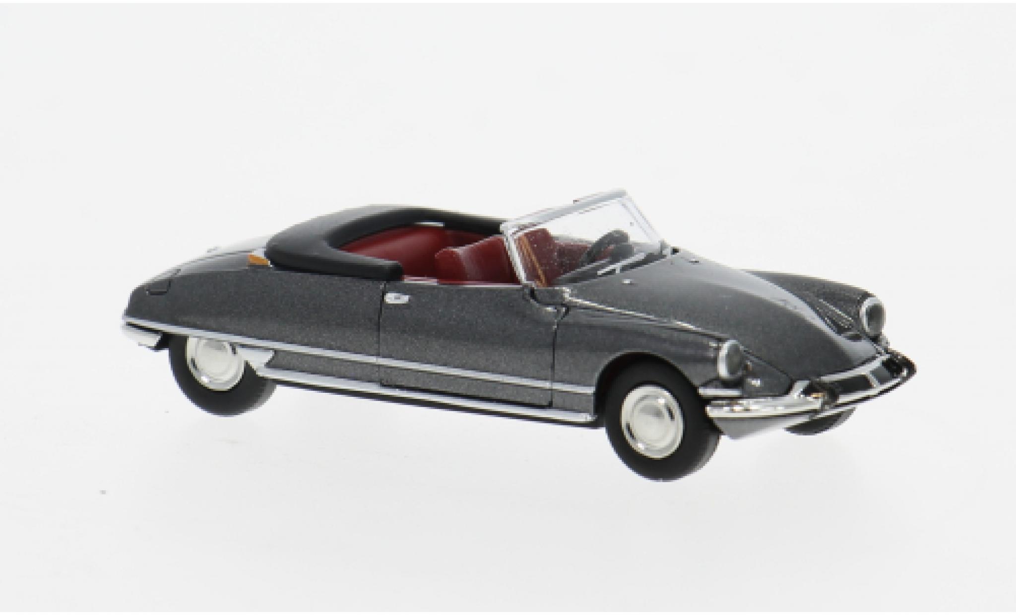 Citroen DS 1/87 Brekina 19 Cabriolet grijs 1963 1:87 modelauto