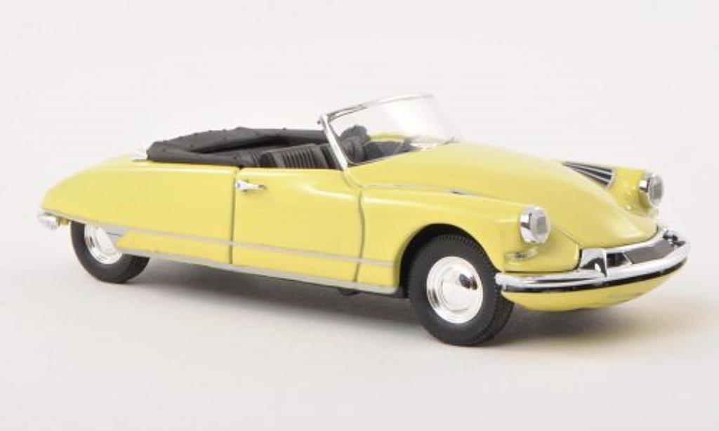 Citroen DS 19 1/43 Rio 19 Cabriolet Usine geel 1961 modelauto