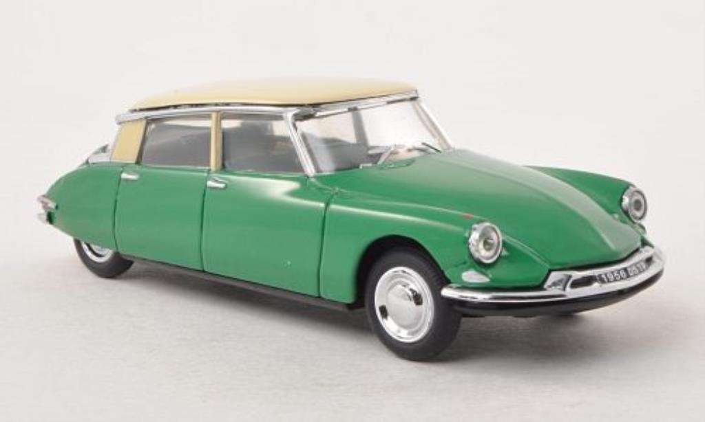 Citroen DS 19 1/43 Vitesse 19 grun/beige 1956 modelauto