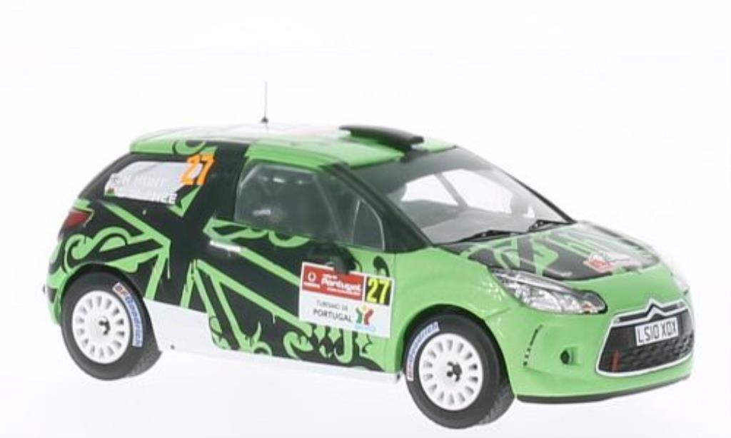 DS Automobiles DS3 R3 1/43 IXO R3 No.27 Rally Portugal 2011 /S.McPhee modelauto