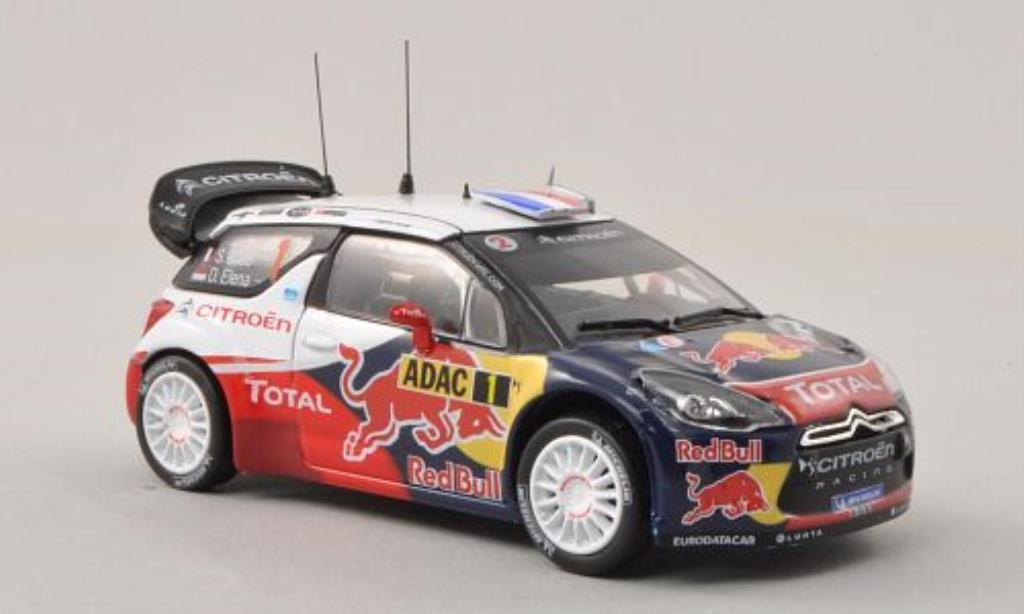 DS Automobiles DS3 1/43 Norev WRC No.1 Red Bull / Total Rally Deutschland 2012 /D.Elena modelauto