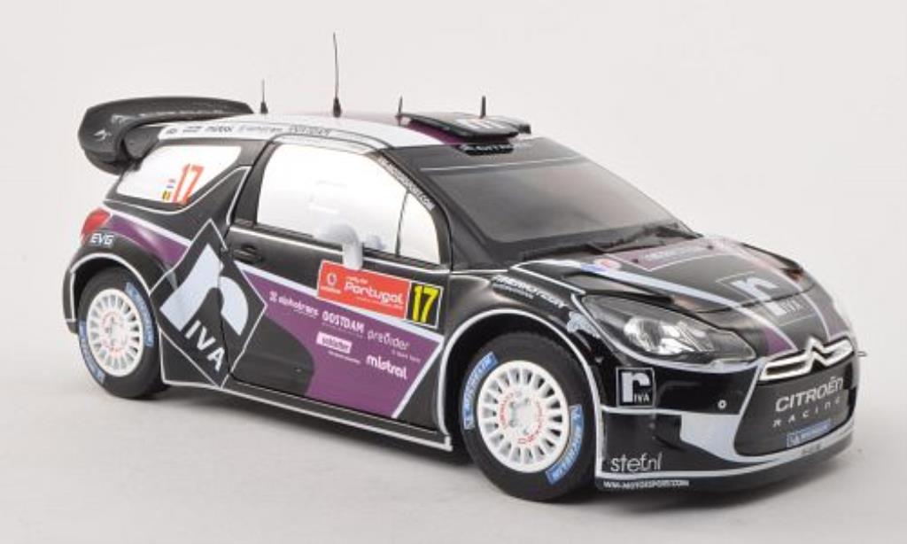 DS Automobiles DS3 1/18 Norev WRC No.17 Riva Rally Portugal 2012 modelauto