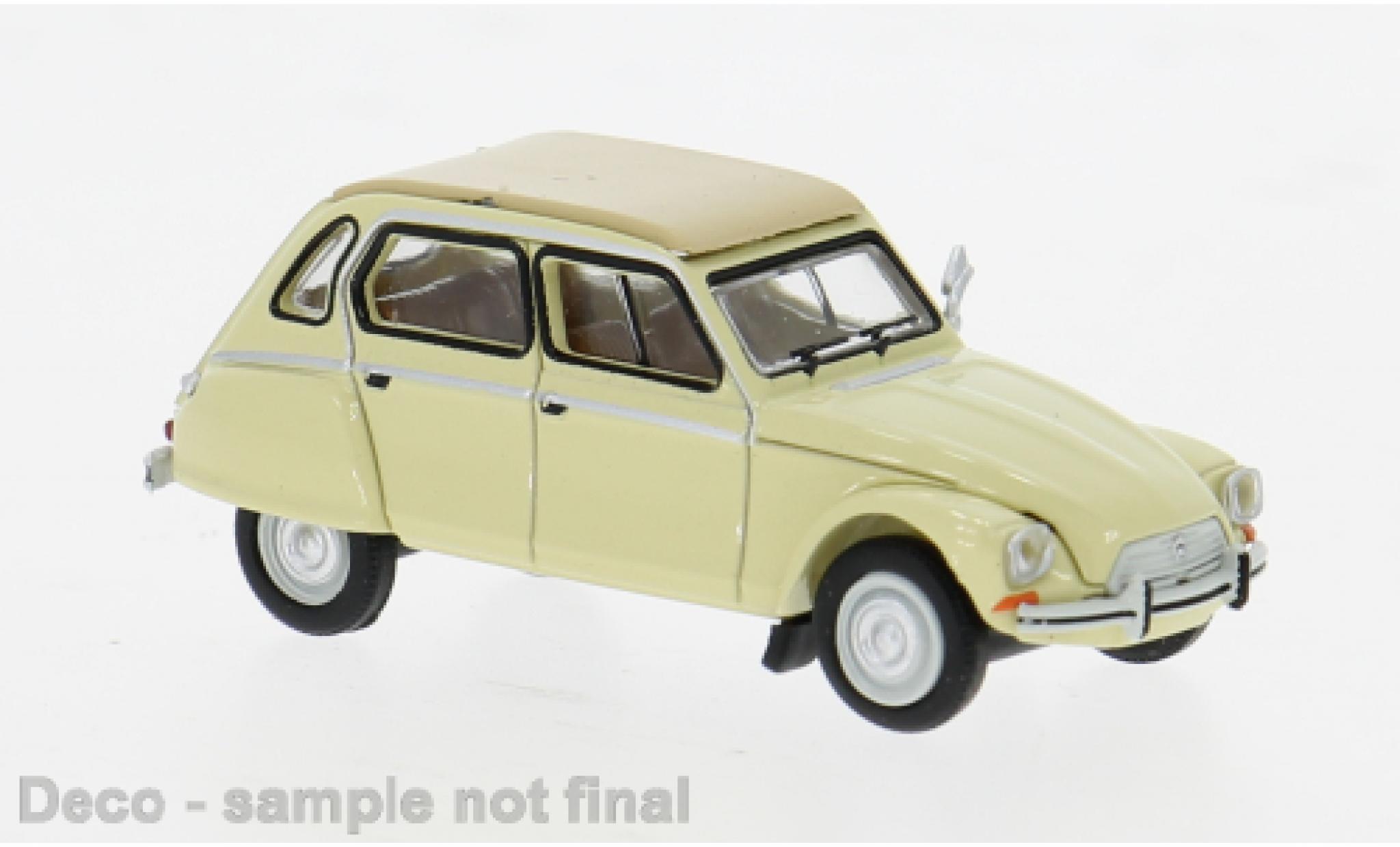 Citroen Dyane 1/87 Brekina beige 1:87 modelauto