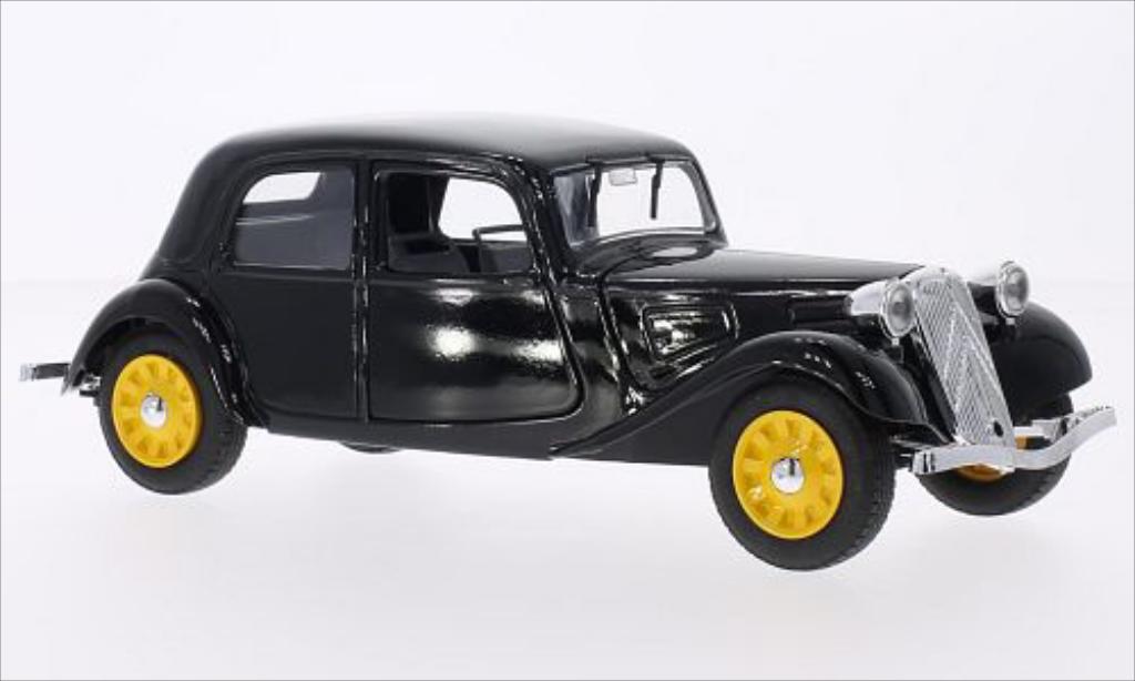 Citroen Traction 11 1/20 Eligor 11 BL zwart modelauto