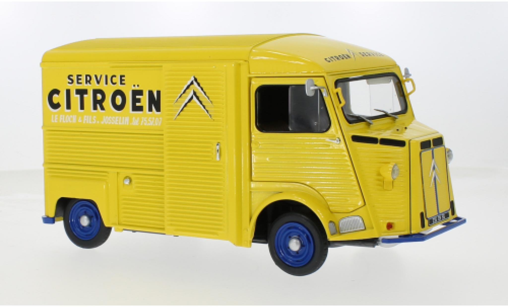 Citroen Type HY 1/18 Solido geel 1:18 modelauto