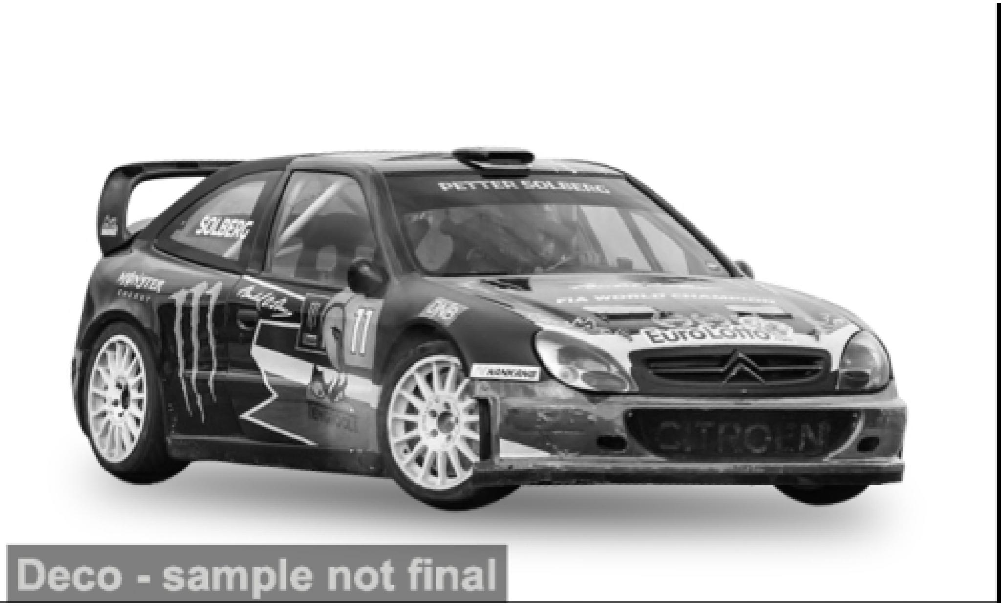 Citroen Xsara 1/18 Sun Star Gymkhana 2016 #11 P.Solberg 1:18 modelauto