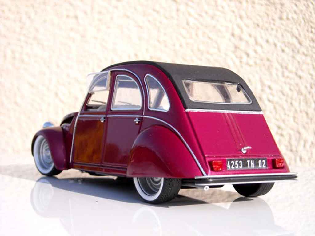 Citroen 2CV Berline custom blush effect 1/18 Solido