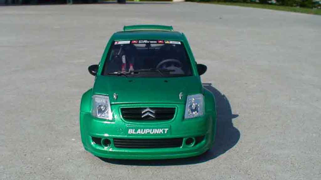 Citroen C2 tuning vts jantes 18 pouces 1/18 Solido