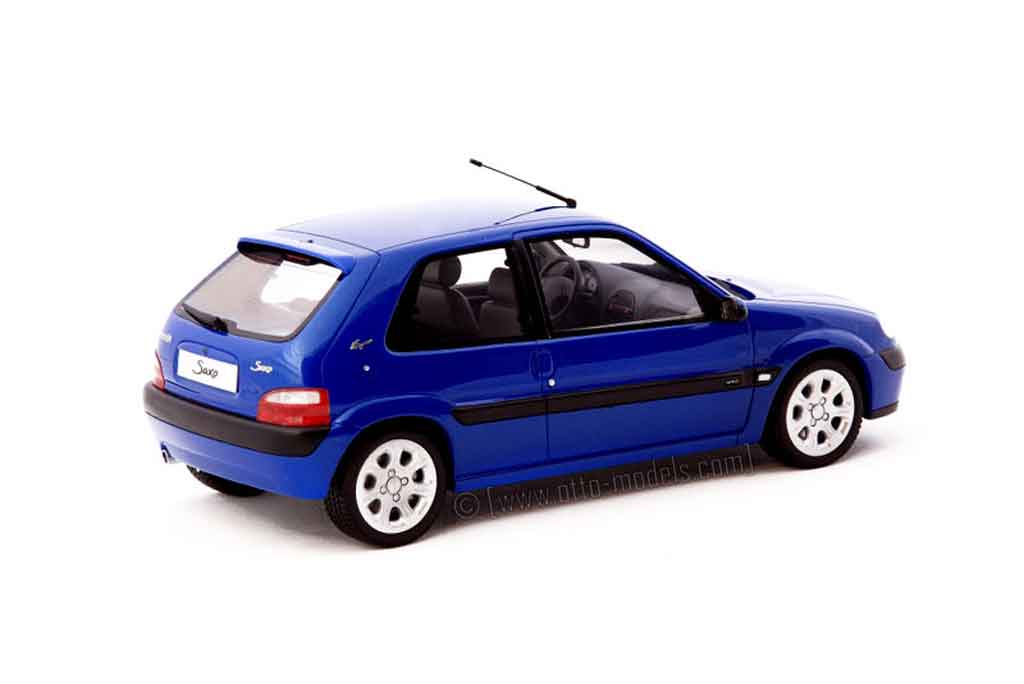 Citroen Saxo VTS blauw grand pavois 1/18 Ottomobile
