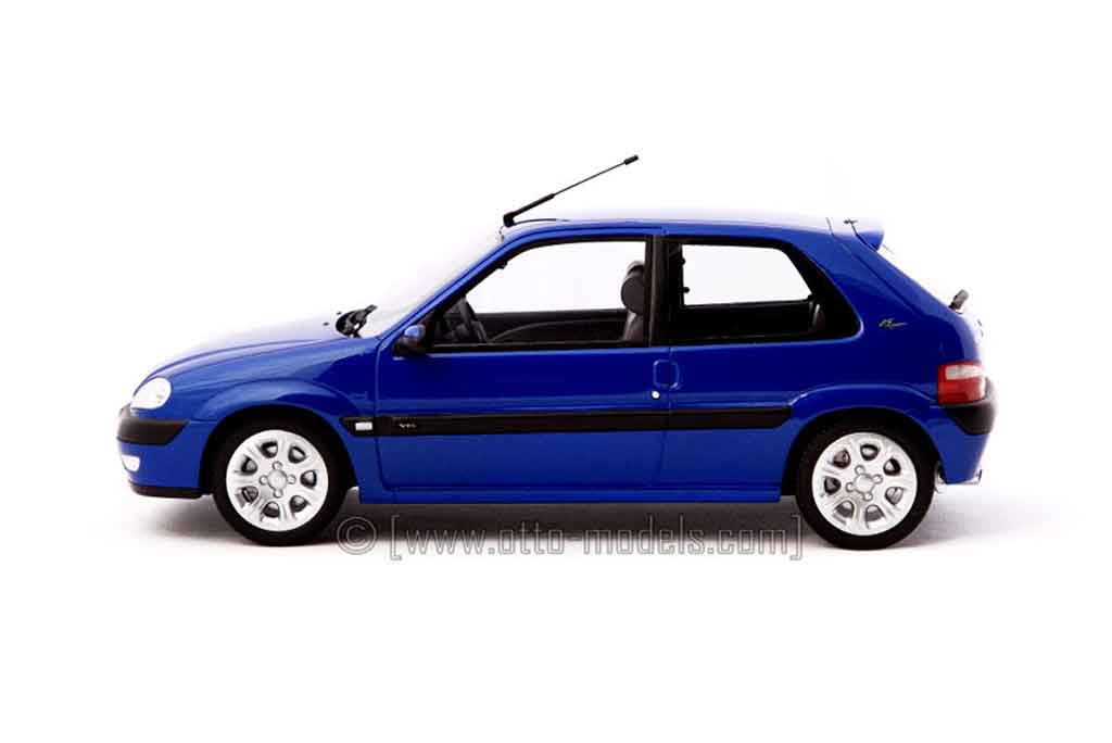 Citroen Saxo VTS blauw grand pavois 1/18 Ottomobile