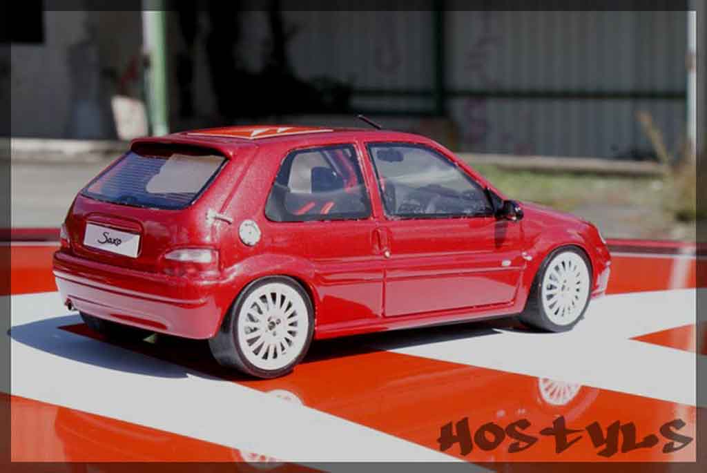Citroen Saxo VTS preparation groupe n 1/18 Ottomobile