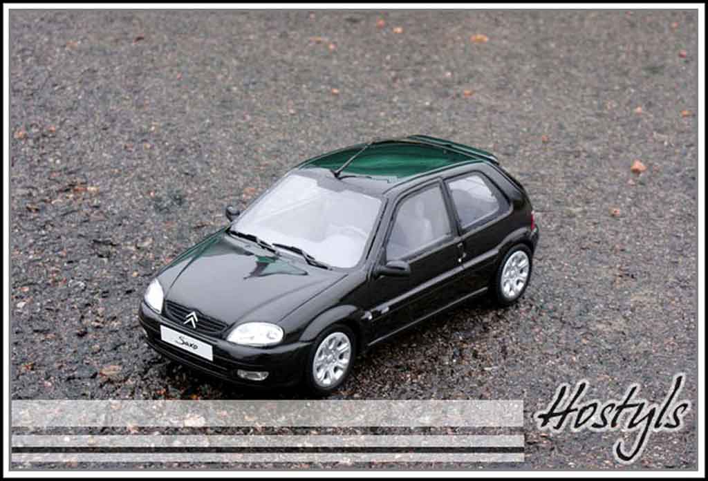 Citroen Saxo VTS zwart 1/18 Ottomobile