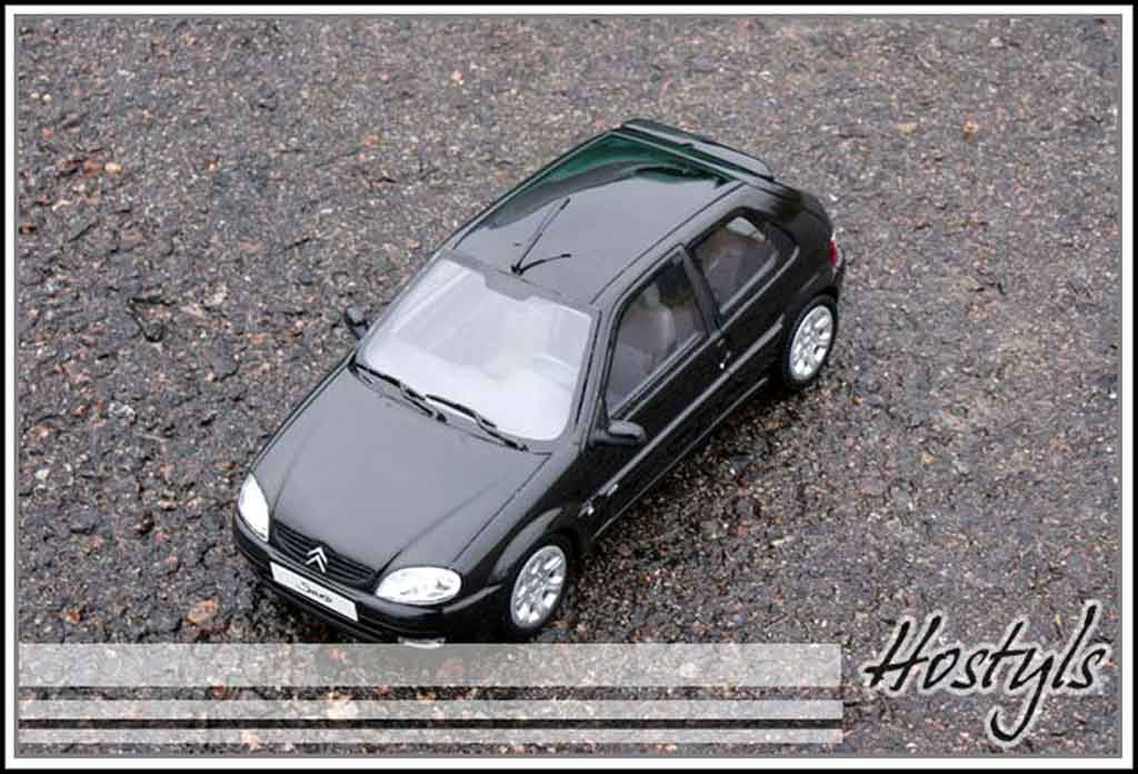 Citroen Saxo VTS zwart 1/18 Ottomobile