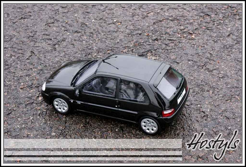 Citroen Saxo VTS zwart 1/18 Ottomobile
