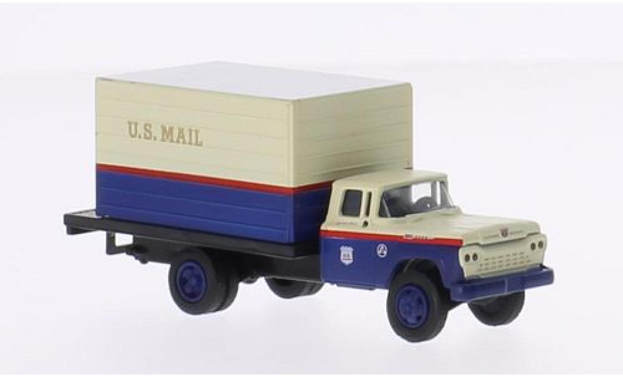 Ford F-500 1/87 Classic Metal Works Box Truck US Mail 1960 modelauto