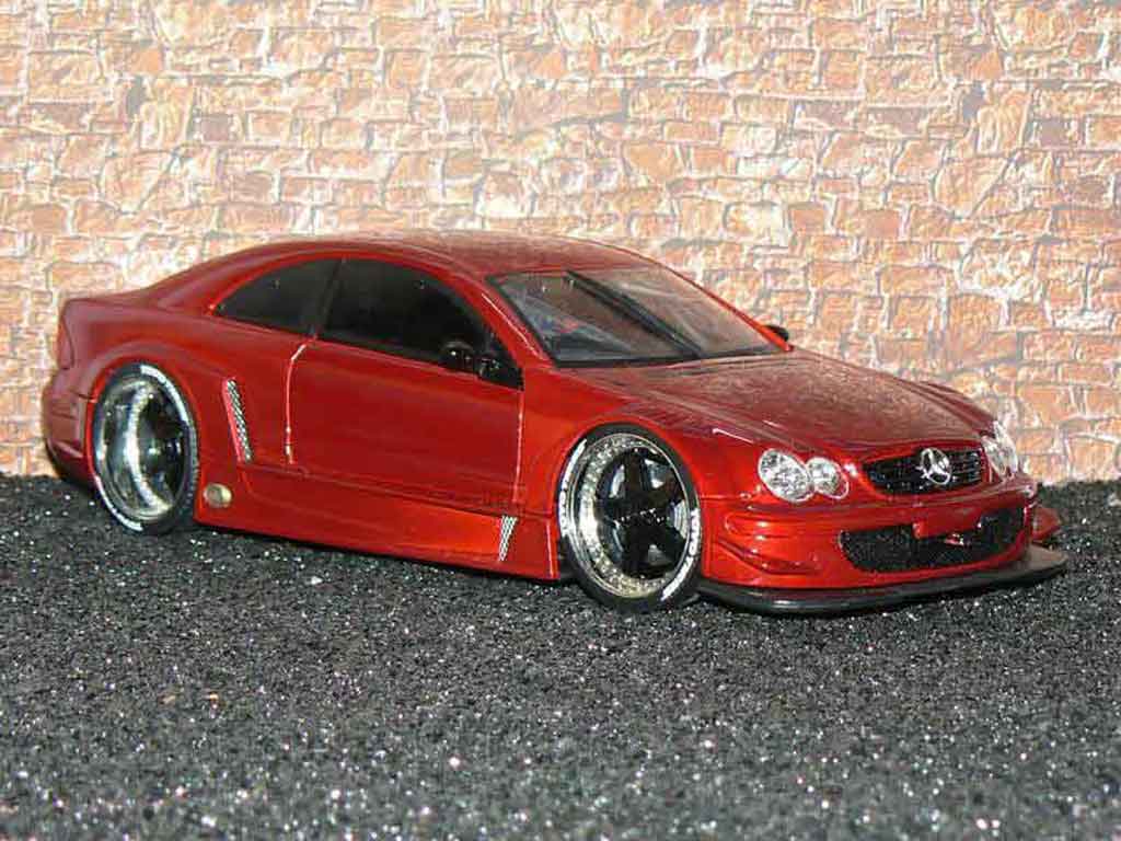 Mercedes Classe CL AMG DTM coupe K street rood candy 1/18 Maisto