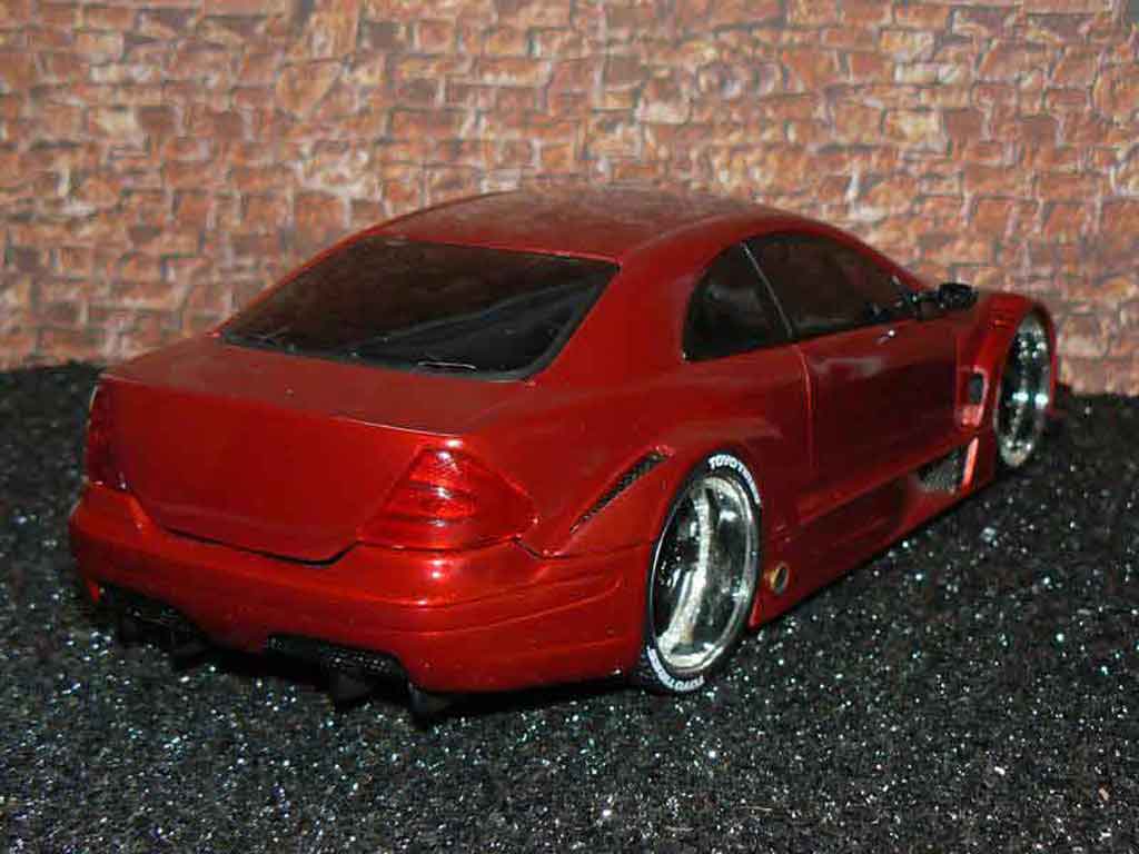 Mercedes Classe CL AMG DTM coupe K street rood candy 1/18 Maisto
