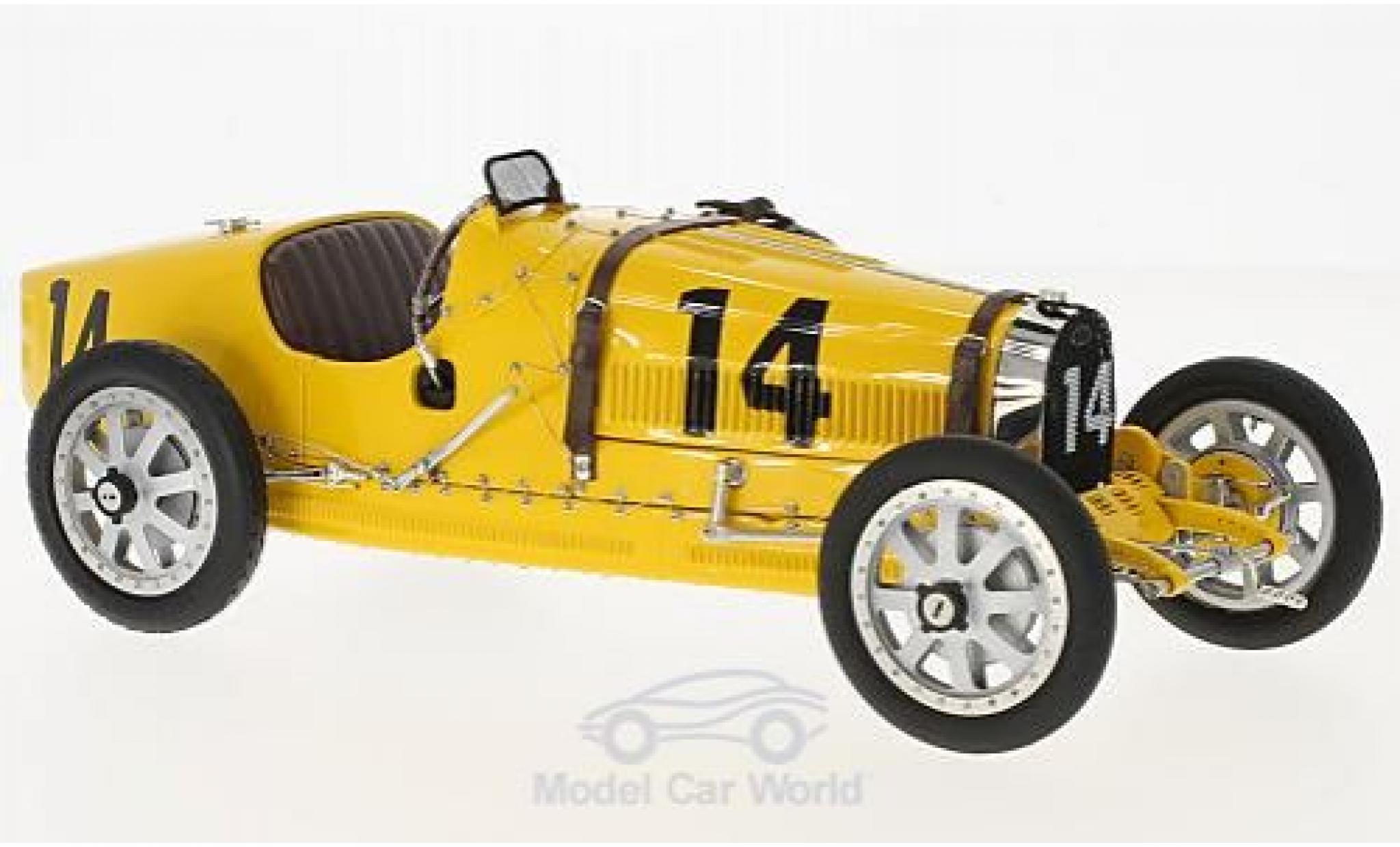 Bugatti 35 1/18 CMC T Grand Prix No.14 Nation Colour Projekt Belgien ohne Vitrine modelauto