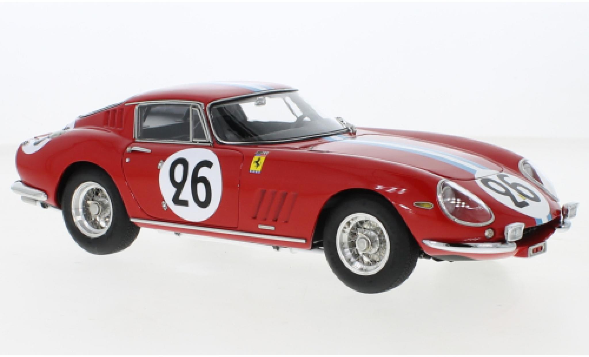 Ferrari 275 1/18 CMC GTB/C No.26 North American Racing Team 24h Le Mans 1966 modelauto
