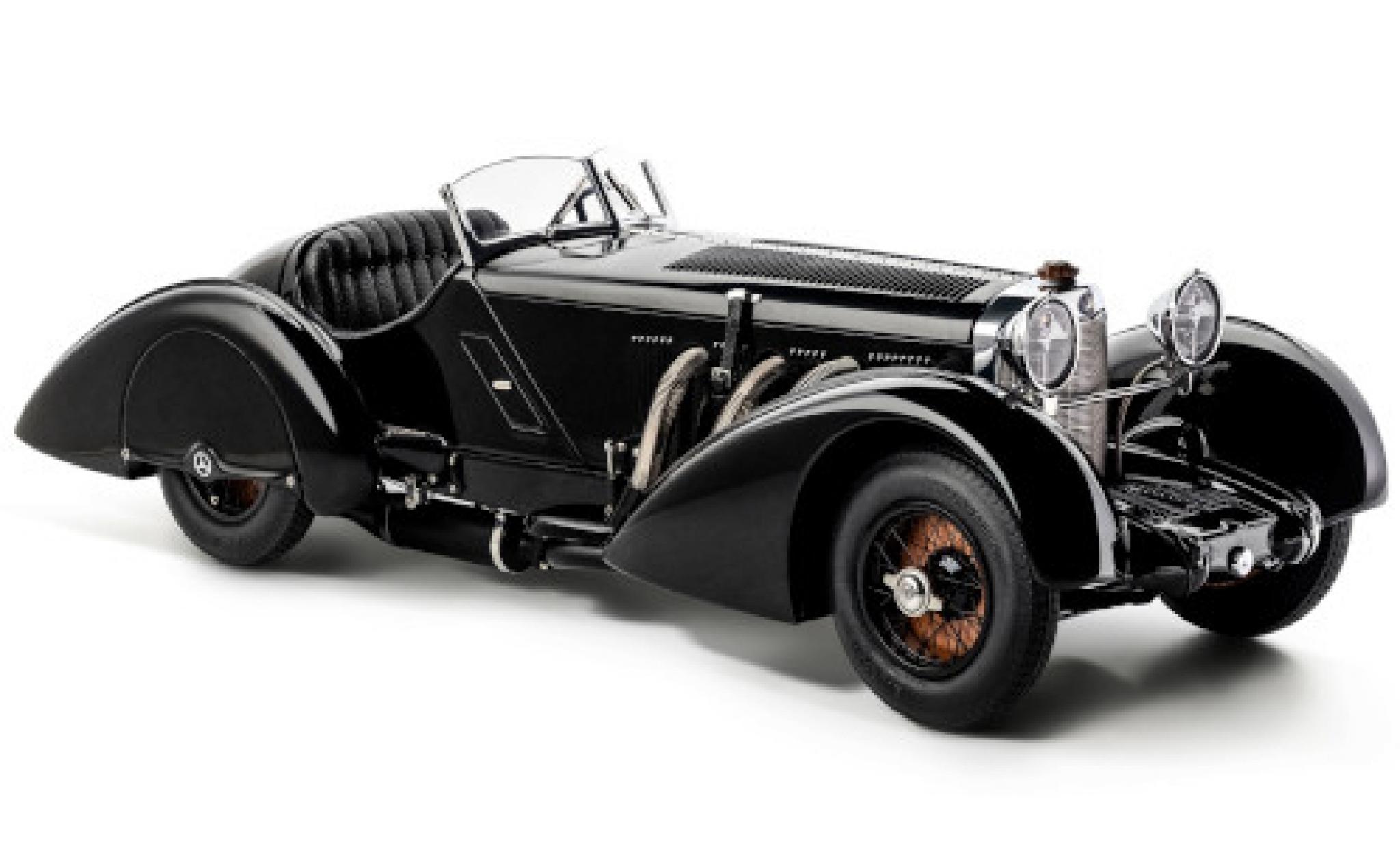 Mercedes SSK 1/18 CMC zwart 1928 modelauto