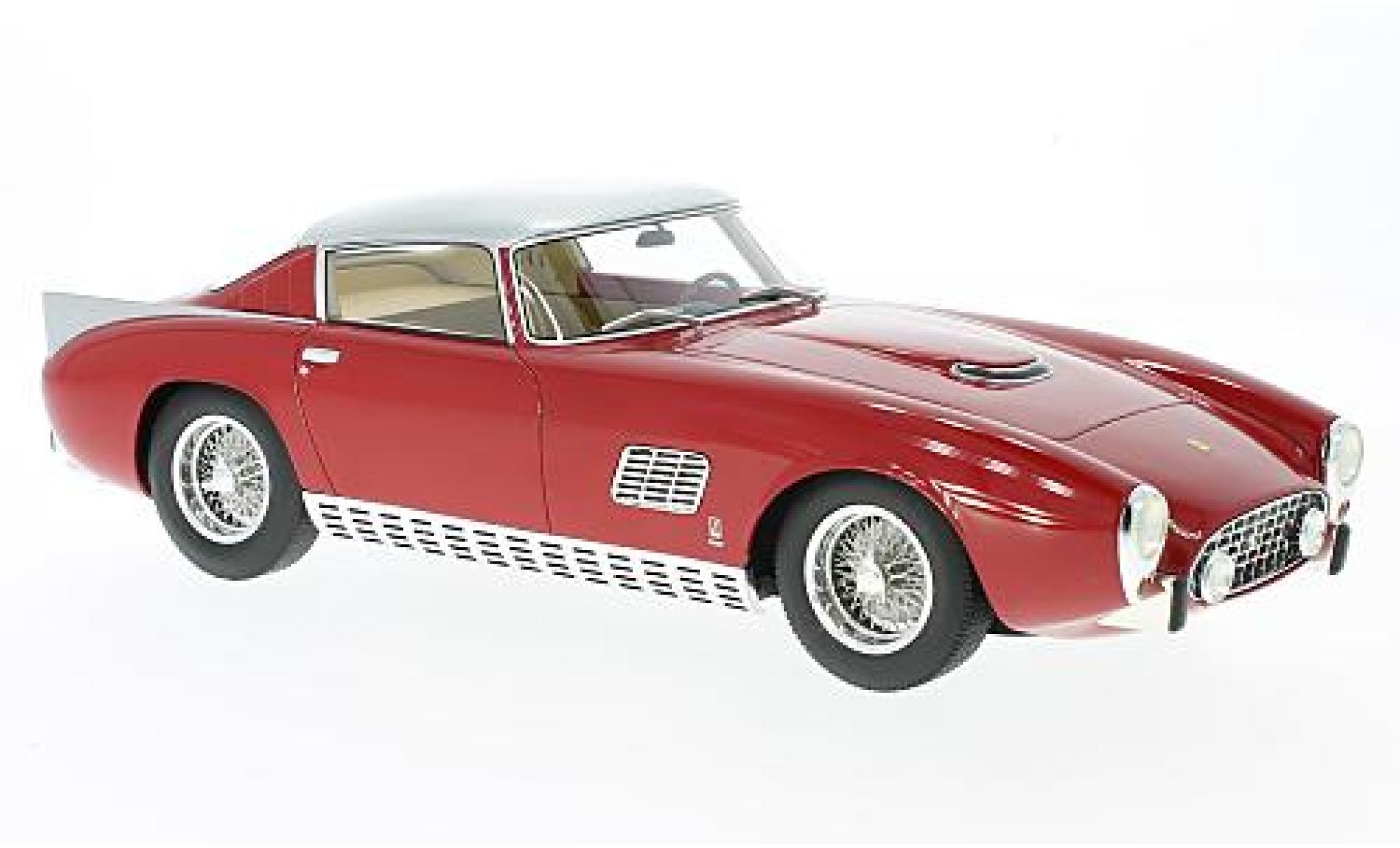 Ferrari 410 1/43 CMF Superamerica Scaglietti Coupe rood/grijs 1957 modelauto