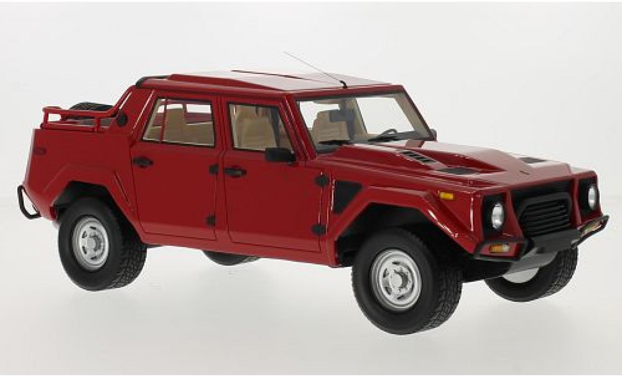 Lamborghini LM 1/18 CMF 002 rood 1987 modelauto