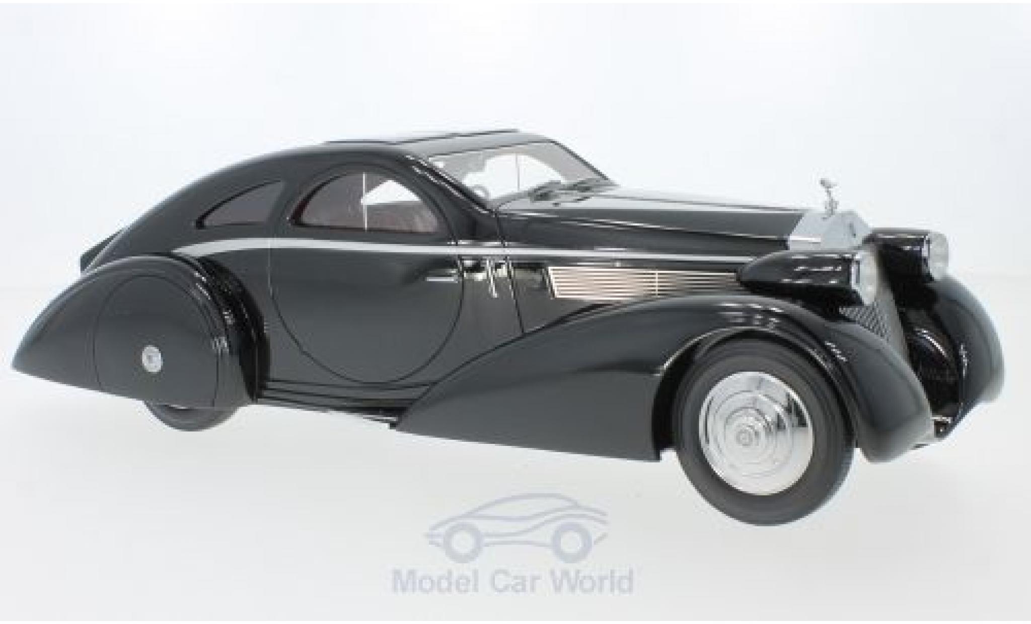 Rolls Royce Phantom 1/18 CMF I Jonckheere Coupe zwart 1935 modelauto