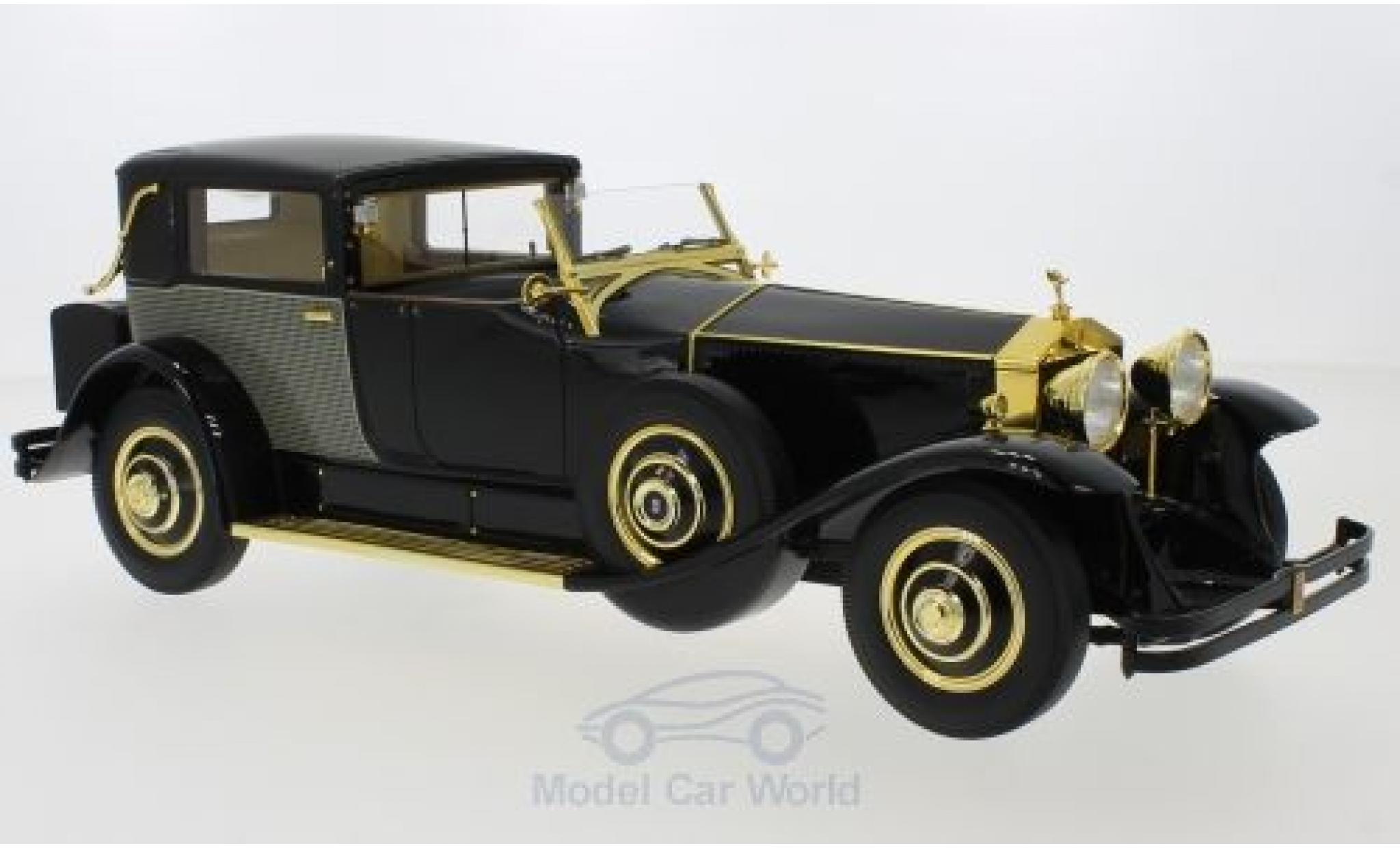 Rolls Royce Phantom 1/18 CMF I Riviera Town Brougham by Brewster & Co. zwart 1929 modelauto