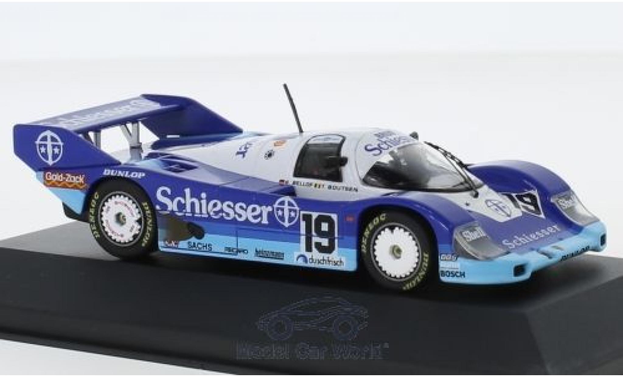 Porsche 956 1985 1/43 CMR B No.19 Brun Schiesser 1000 Km Hockenheim 1985 S.Bellof/T.Boutsen modelauto