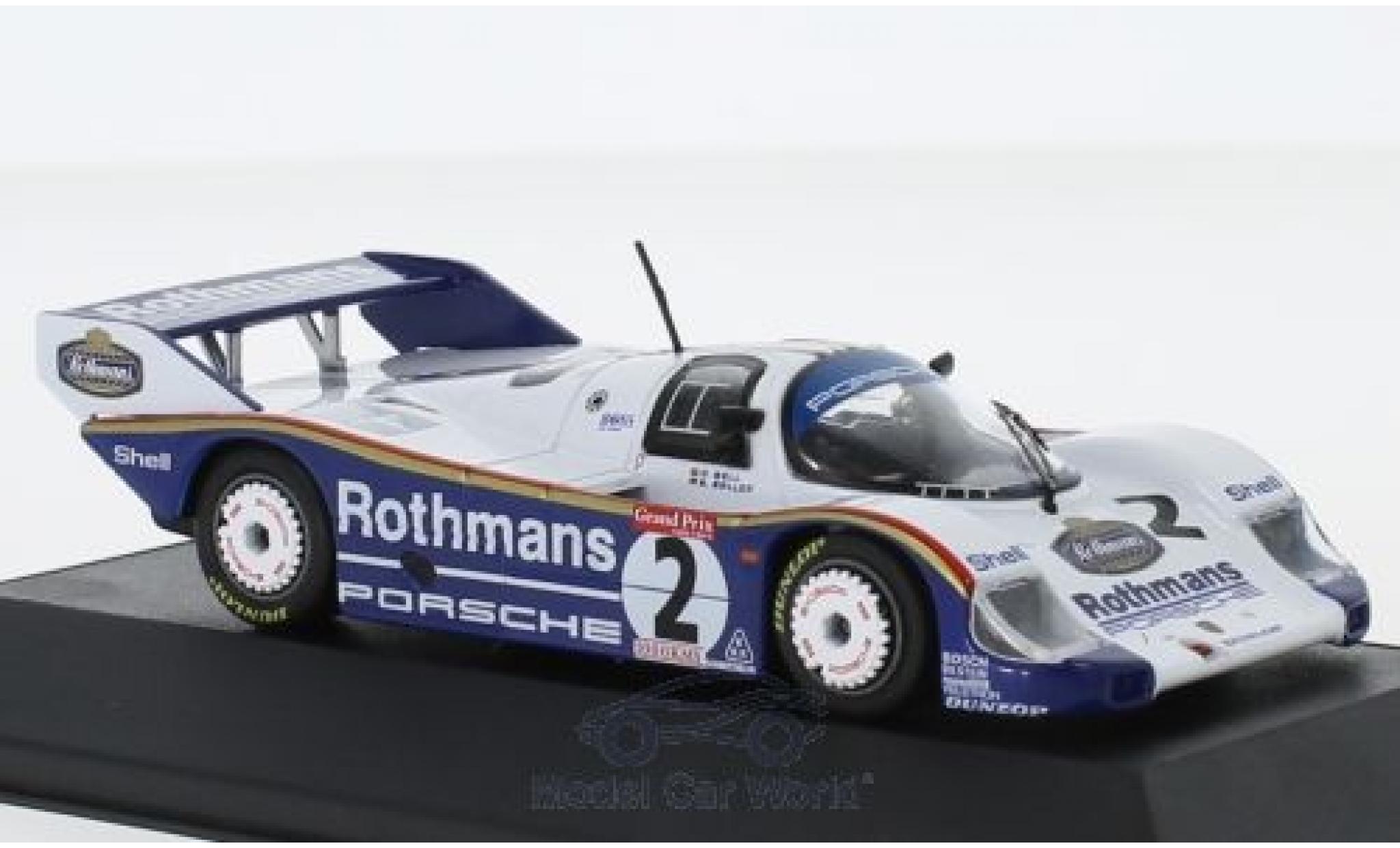 Porsche 956 1983 1/43 CMR K No.2 Rothmans 1000 Km Brands Hatch 1983 S.Bellof/D.Bell modelauto