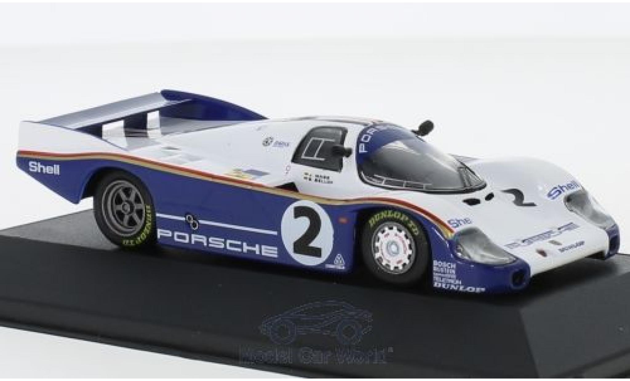 Porsche 956 1983 1/43 CMR L No.2 Rothmans 24h Le Mans 1983 mit Decals S.Bellof/J.Mass modelauto