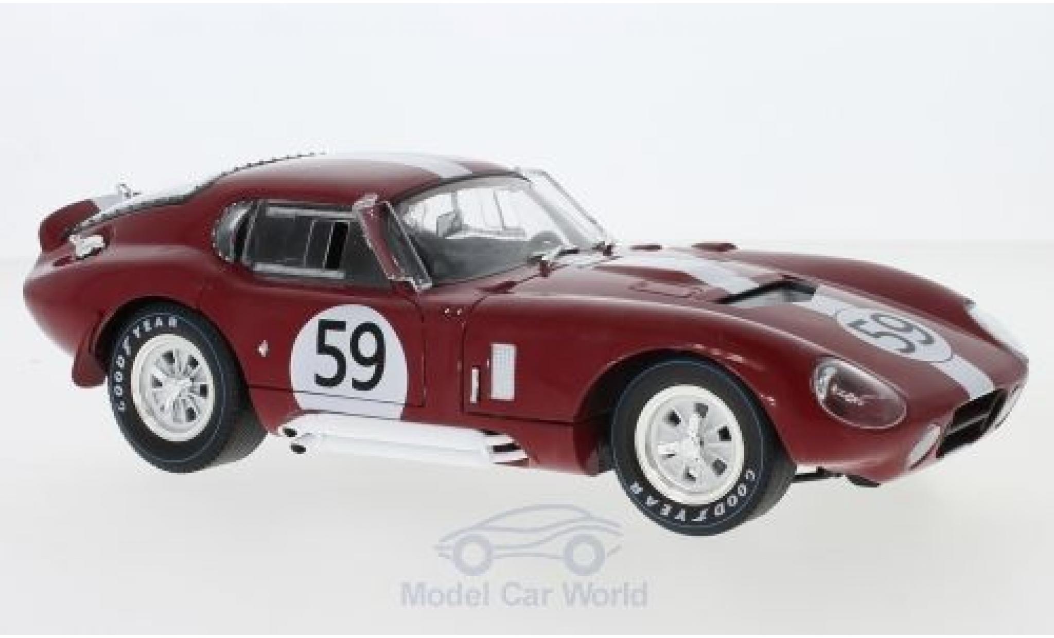 Shelby Cobra 1/18 CMR Daytona Coupe No.59 24h Le Mans 1965 P.Harper/P.Sutcliffe modelauto