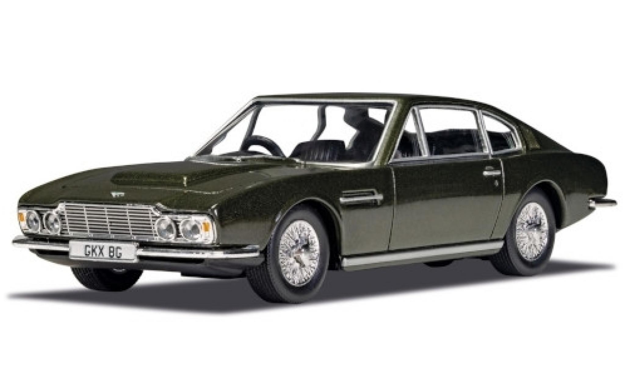 Aston Martin DBS 1/36 Corgi metallic groen RHD James Bond 007 On Her Majestys Secret Service modelauto