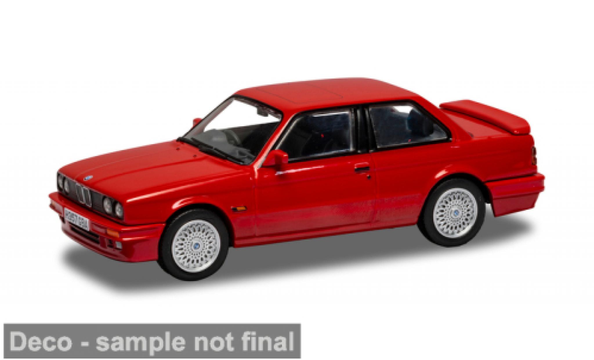Bmw 325 1/43 Corgi i (E30) M-Technic 2 rood 1:43 modelauto