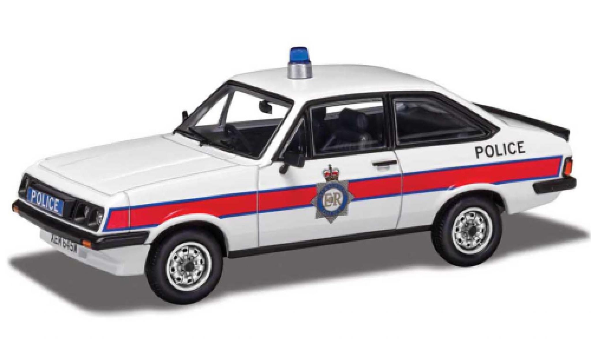 Ford Escort 1/43 Corgi MK II RS 2000 RHD Merseyside Politie 1977 modelauto