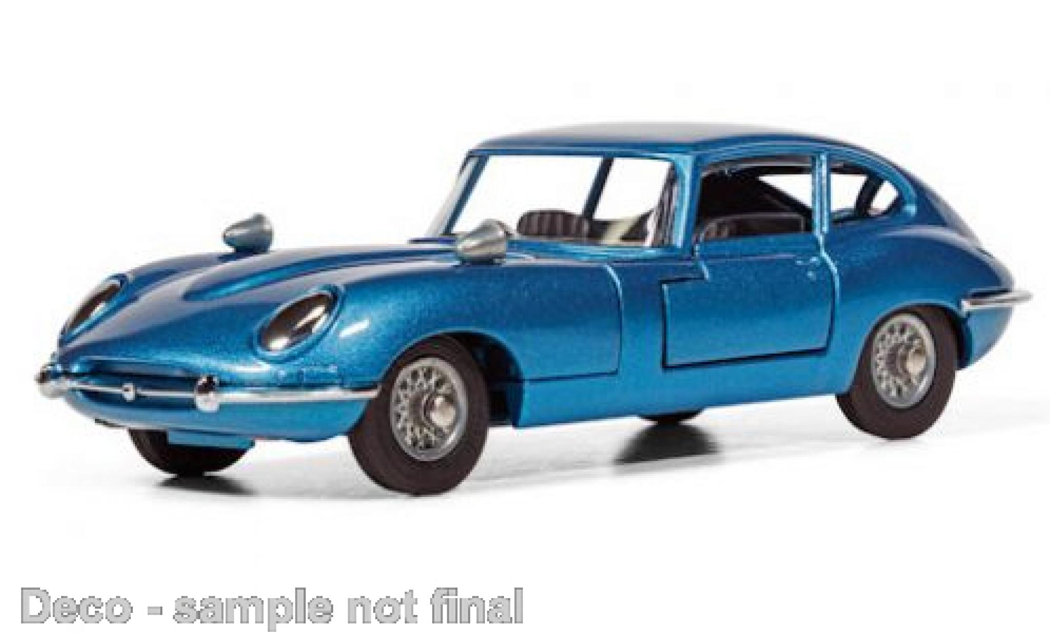 Jaguar E-Type 1/45 Corgi 43 Litre blauw modelauto