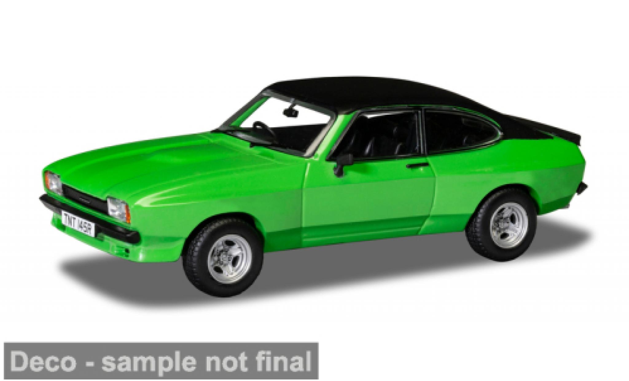 Ford Capri 1/43 Corgi Mk II 3.0S X-Pack groen 1:43 modelauto