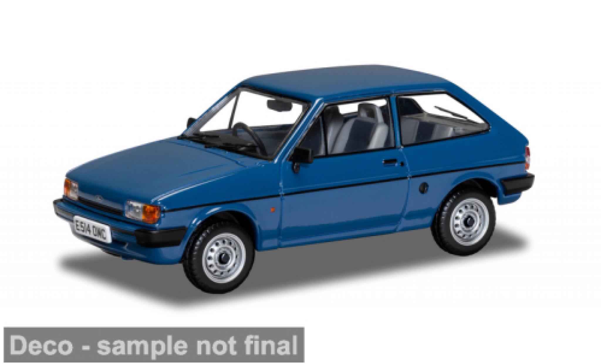 Ford Fiesta 1/43 Corgi Mk II 1.1 Popular Plus blauw 1:43 modelauto